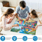 500 Piece Puzzles for Adults,Beach Surf Shack Puzzle,Recycled Cardboard Summer Jigsaw Puzzles 500 Pieces for Kids,Challenging Fa
