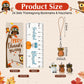 ForraFun 24 Sets Thanksgiving Gifts Bulk Cute Animal Keychains Bookmarks with Ruler Happy Thanksgiving Party Favors Autumn Prize