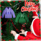 Meooeck 6 Pieces Christmas Elf Accessories Set Including 2 Holiday Elf Doll Clothes Outfit, And 4 Elf Doll Novelty Elf Accessori
