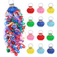 12Pack No Mess Streamers,Color Mix Hand Throw Streamers Poppers,No Mess Confetti Poppers for Wedding,Birthday,Party Celebrations