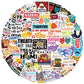 Theatre Stickers,50 Pcs Aesthetic Waterproof Stickers,Vinyl Stickers For Water Bottle,Laptop,Phone,Skateboard Stickers For Teens