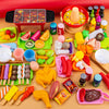 SECRET DESIRE Pretend Barbecue Grill Playset Toy Simulation for Kids Birthday Gift Toddlers 35pcs