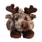 Aurora Mini Flopsie Maia Moose Stuffed Animal, Brown, 8 Inches, Polyester, Model 31837 - Adorable & Playful Companion