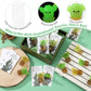 Wettarn Mini Cactus Stress Balls - 30 Sets, Green & Yellow, TPR Material, Funny Appreciation Gifts for Coworkers & Employees