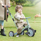 newyoo Toddler Tricycle, 5 in 1 Convertible Balance Bike, Green, TR007, Carbon Steel, for 1-3 Year Old Boys and Girls