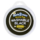 READY 2 LEARN Jumbo Circular Washable Stamp Pad - Black - 5.75 dia. - Non-Toxic - Fade Resistant - Ideal Size for Handprints and