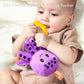Tumama Baby Toys 0 3 6 12 Months, Hanging Stroller Toys Soft Marine Animal Crib Car Seat Toys, Crinkle Infant Rattles With Teether Squeaky Sensory Developmental Toy For Newborn