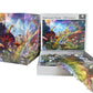 Funjigsawpuzzle'S Mushroom Puzzle 1000 Pieces Of The Mysterious Mushroom Village. An Exciting Mushroom Puzzles For Adults To Play And Explore. Discover All The Secrets In This Fantasy Puzzle