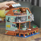 Hsanhe Harbour Restaurant House Mini Bricks Building Kit, Ideas Creative Architecture Building Toys Birthday Gift For Adult Boys Girls -2096 Pieces (Not Compatible With Lego Set)