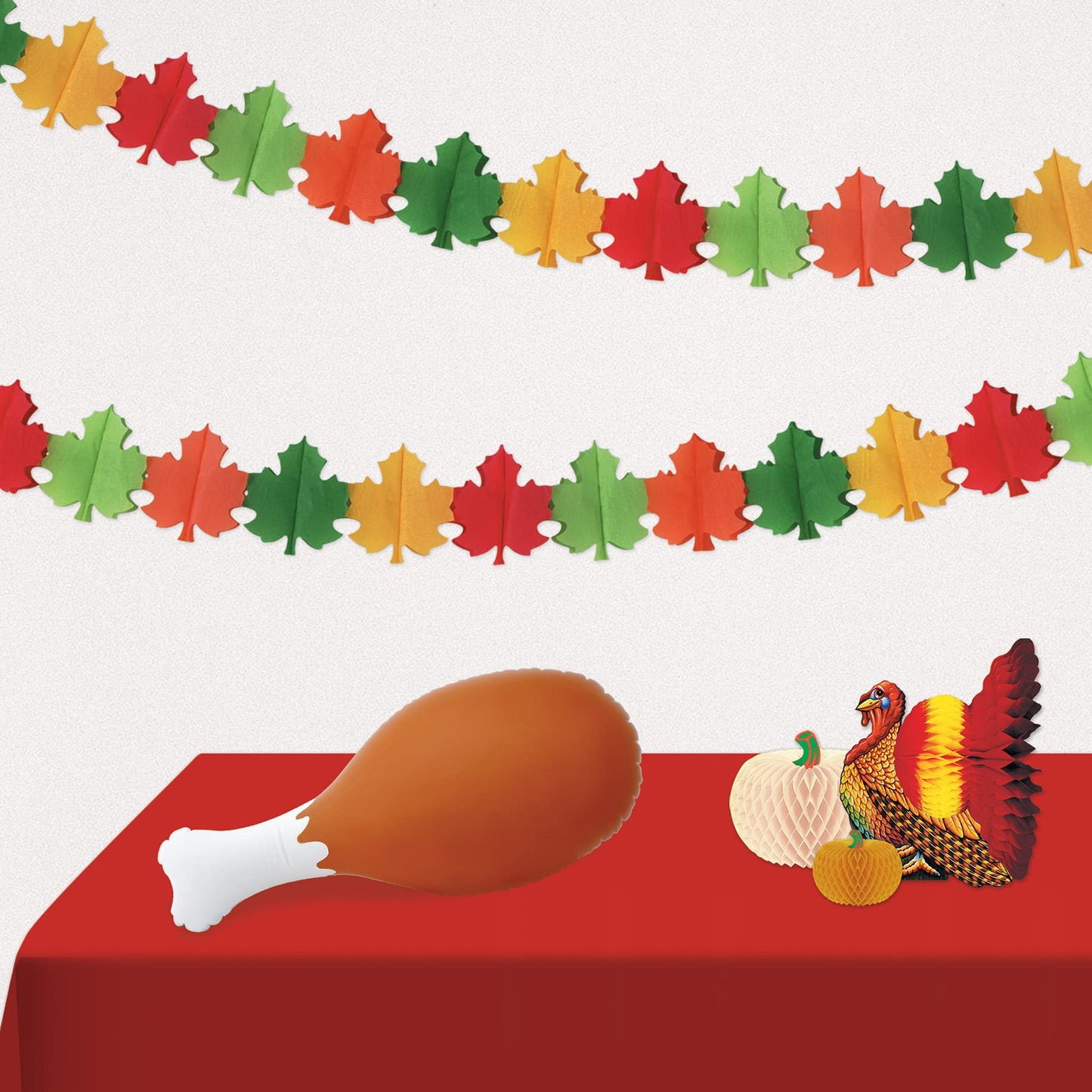 Thanksgiving Inflatable Turkey Leg 24 Inch (1 Count) (1/pkg) Pkg/1