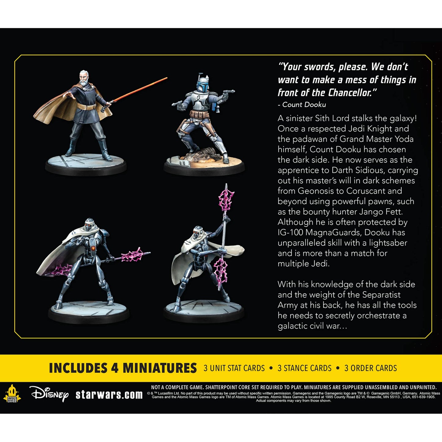 Star Wars Shatterpoint Twice The Pride Squad Pack - Tabletop Miniatures Game, Strategy Game For Kids And Adults, Ages 14+, 2 Pla
