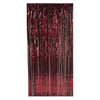Beistle 1-Ply Tinsel Foil Fringe Curtain Photo Booth Backdrop, Birthday Party Decorations, Wedding Reception, Baby Shower Celebr