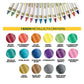 Crayola Ultimate Crayon Caddy Set, 153 Pieces, Includes Lid & Sharpener, Multiple Colors, Model 520030