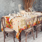Gatherfun Fall Thanksgiving Party Supplies, Disposable Tablecloth, Plastic Table Cover for Autumn Party Decorations and Thanksgi