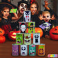 Joyin 13 Pcs Halloween Carnival Bean Bag Toss Game Set With 10 Tin Cans And 3 Bean Bag For Holiday, Birthday Party