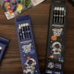 Le Delite 2 Box Stylish Pencils Stationary Kit  Space Theme Pencils Set With Erasers And Pencil Cap For Kids Boys And Girls, Sp