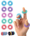 Mr. Pen- Spiky Sensory Rings, 10 Pack, Pastel Colors, Stress Relief Fidget Sensory Toys, Fidget Rings, Fidget Ring for Anxiety,