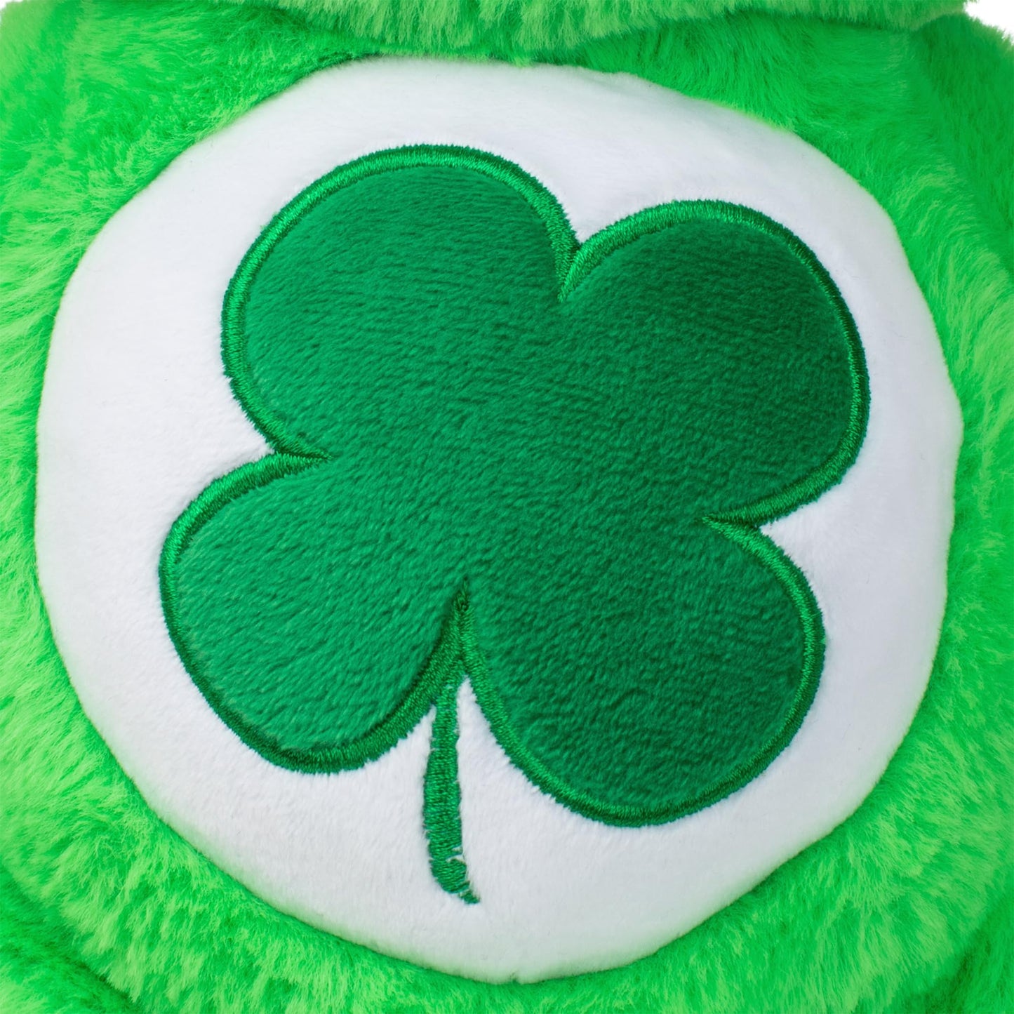 Care Bears Good Luck Bear Plushie - 14" Green Stuffed Animal - Soft Fabric Toy for Ages 4+ - Perfect Gift for Boys and Girls