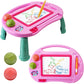 Alotjoy Toys For 1-2 Year Old Girls,Magnetic Drawing Board,Toys For Girls Age 2 3,Erasable Doodle Board For Kids,Learning Toys F