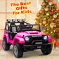 Ottaro Ride On Cars Vehicles 2 Seater, Battery Powered 12V Large Electric Truck For Kids With Remote Control, Spring Suspension,