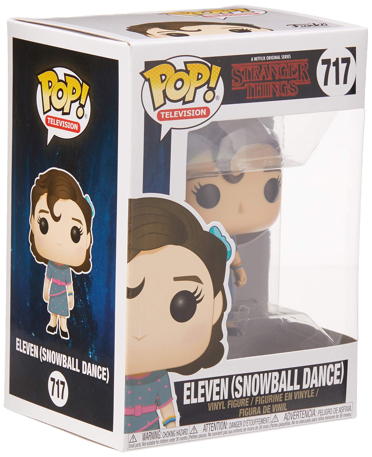 Funko Pop! Stranger Things Eleven at Dance Figure - Multicolor, Standard Size, Model 35056, Plastic Collectible Toy