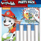 Bendon Nickelodeon PAW Patrol Imagine Ink Coloring Book 6-Pack Party Supplies 30223-TG