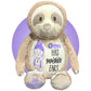 Ear Tube Gifts For Kids - Personalized With Name + Color Choice - Ear Tube Get Well Soon Stuffed Animals - Hospital Gifts For Ki