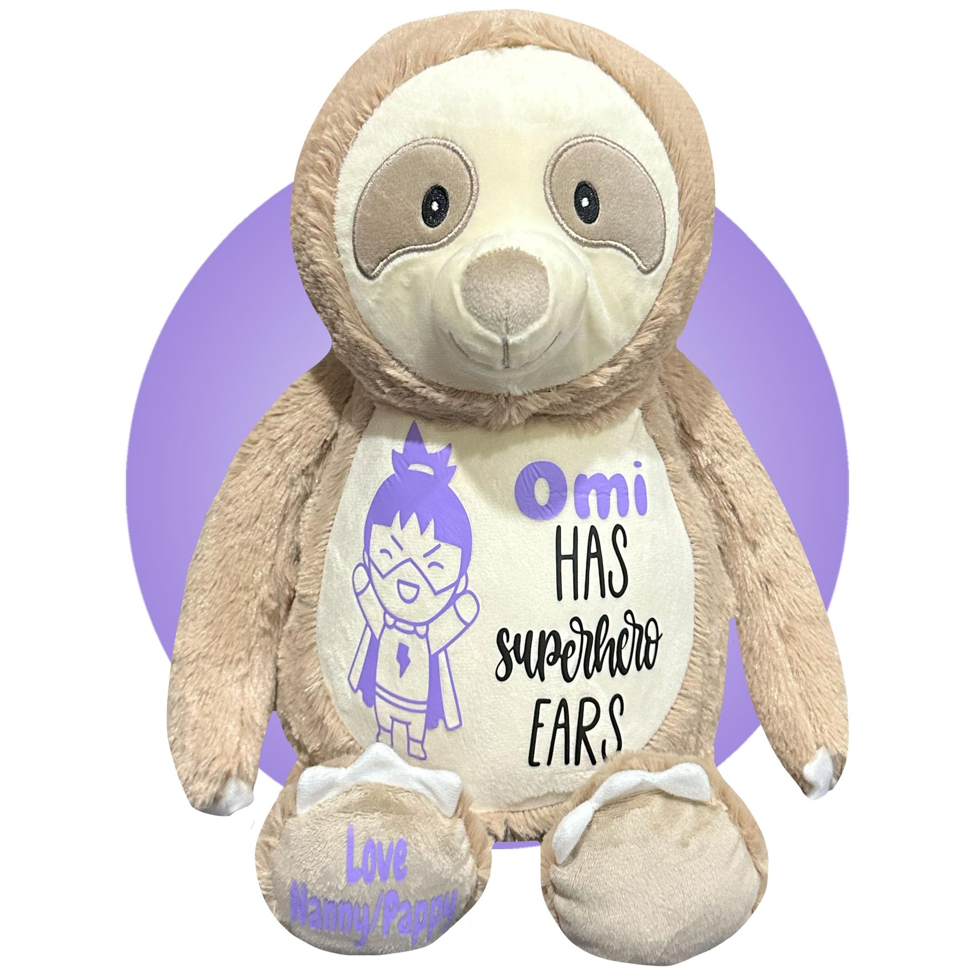 Ear Tube Gifts For Kids - Personalized With Name + Color Choice - Ear Tube Get Well Soon Stuffed Animals - Hospital Gifts For Ki