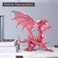 Piececool Metal Puzzles For Adults 3D Dragon Model Kits- Dragon Flame Models Building Kit, Brain Teaser Puzzle 3D Metal Craft Kits For Teens Men Women Family- 115 Pcs