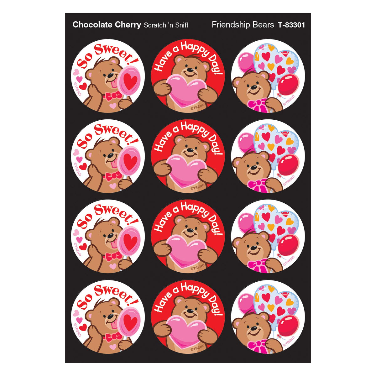 FRIENDSHIP BEARS/CHOC CHERRY STINKY