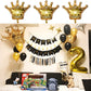 Myubwtf 24 Pieces 15 Inch Large Gold Crown Balloons, Giant Foil Cap Balloon, Aluminum Foil Helium Balloons For Birthday Wedding Party Decorations Anniversary Party Halloween Christmas (15-Inch)