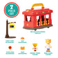 Daniel Tiger'S Neighborhood Deluxe Electronic Trolley Vehicle With 2 Songs, 12 Phrases, Sounds & Light! Daniel & Mom Tiger Figur