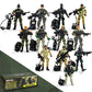 Baimiby Army Men Soldiers  12 Pcs Soldiers Toy Special Force Action Figure with  Military Soldier Playset Army Toy Set Birthday Gift for Toddler Boy 3+