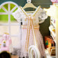 CUTEROOM DIY Doll House Miniature Furniture Wooden House Kit with Dust Cover & LED Light and Accessories - New Three Styles QT S