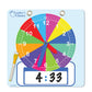 Teacher'S Choice Writable Dry Erase Learning Clock | Large 12 Demonstration Teaching Time Practice Clock With Dry Erase Writing