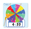 Teacher'S Choice Writable Dry Erase Learning Clock | Large 12 Demonstration Teaching Time Practice Clock With Dry Erase Writing