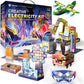 Japace Electricity Science Kits for Kids Age 8-10-12-14, 10 STEM Projects, Paper Circuits Activities, Physics Lab Experiments fo