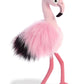 Aurora® Exquisite Luxe Boutique™ Ava Flamingo Stuffed Animal - Luxurious Elegance - Sensory Delight - Pink 12 Inches
