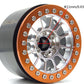 Txxrcss 200G Super Heavy Duty Rc 2.2 Beadlock Wheels 1/10 Crawler Upgrade Rc Wheel 4Pcs Rims Hub For Axial Scx10 Trx4M (Silver O