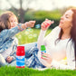 BubblePlay Bubble Blower Bottles with Wands - 48 Pack 2 Oz Bottles of Bubble Solution with Wands for Kids - Outdoor Summer Fun,