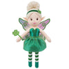 June Garden 12'' Enchanted Garden Fairy Doll Clover - Plush Stuffed Soft Doll Girl Gift - Green Outfit And Wings