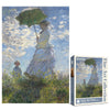 Antelope 1000 Piece Jigsaw Puzzle - Woman with a Parasol by Claude Monet, High Resolution, Matte Finish, Officially Licensed
