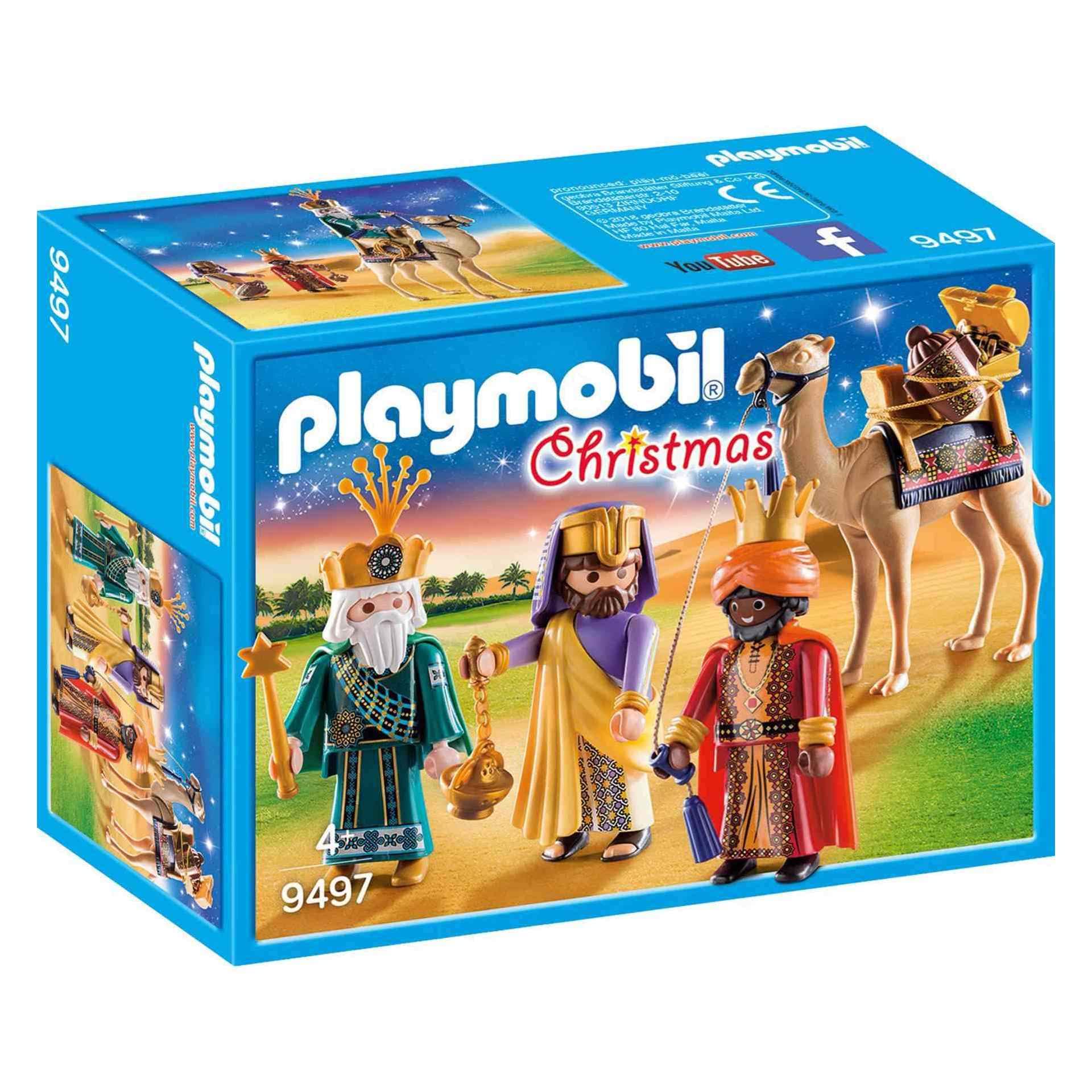 Playmobil 9497 Christmas Three Wise Kings, Fun Imaginative Role-Play, PlaySets Suitable for Children Ages 4+