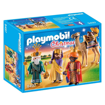 Playmobil 9497 Christmas Three Wise Kings, Fun Imaginative Role-Play, PlaySets Suitable for Children Ages 4+