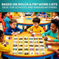 Quokka 520 Sight Words Flash Cards For Kids Adults - From Pre-K To 3Rd Grade - 5 Levels & Bold Font & Jumbo Size & Dry Erase Car