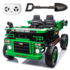 Finito Xl 24V Ride On Toys For Big Kids, 4Wd 2 Seater Ride-On Dump Truck With Remote Control, Electric Dump Bed, And Extra Shove