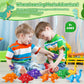Crincy Abc Alphabet Dinosaurs Matching Learning Toy For Kids 3-5, 26Pcs Montessori Double-Sided Dinosaur Toys Match Letter, Fine