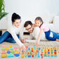 Wooden Puzzles For Toddlers, Voamuw Alphabet Number Shape Learning Education Preschool Toys For Kids Ages 3-6 Years Old (Set Of