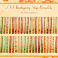 Jenaai 200 Pcs Slap Bracelets bulk Thanksgiving Maple Leaf Themed Fall Holiday Wristbands Turkey Snap Bracelets Autumn Slap Band