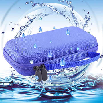 Werjia Hard Carrying Case Compatible With Retroid Pocket 4/4Pro/Pocket 3/3 Plus Retro Game Handheld Console (For Retroid Pocket 3 Blue)